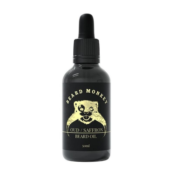 Beard Monkey Beard Oil Oud/Saffron 50ml ryhmässä KAUNEUS JA TERVEYS / Hiukset &Stailaus / Parran hoito / Partaöljy @ TP E-commerce Nordic AB (C04959)