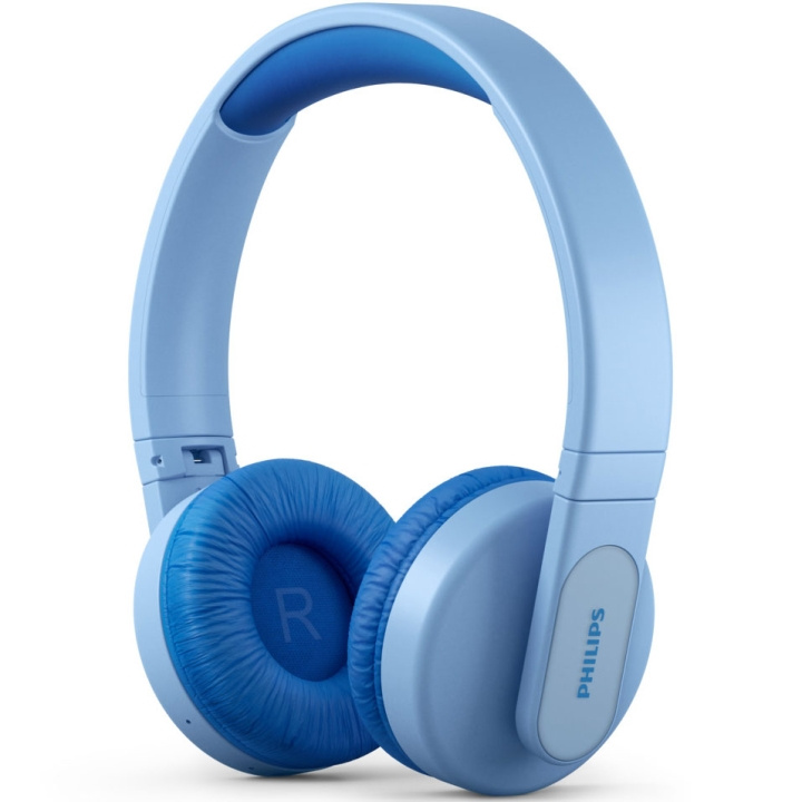 Philips Trådlösa On-ear-hörlurar för barn Blå ryhmässä KODINELEKTRONIIKKA / Ääni & Kuva / Kuulokkeet & Tarvikkeet / Kuulokkeet @ TP E-commerce Nordic AB (C04994)