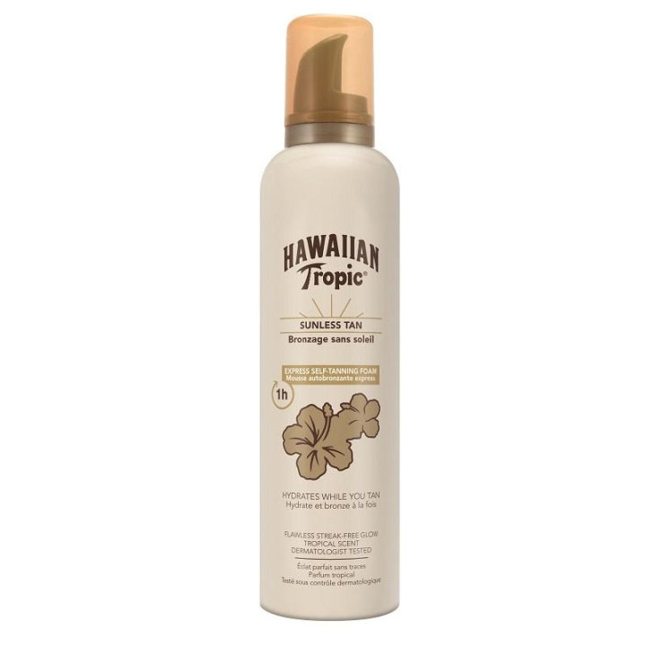 Hawaiian Tropic Self-Tanning Foam 1Hr Express 200ml ryhmässä KAUNEUS JA TERVEYS / Ihonhoito / Rusketus / Itseruskettava @ TP E-commerce Nordic AB (C05073)