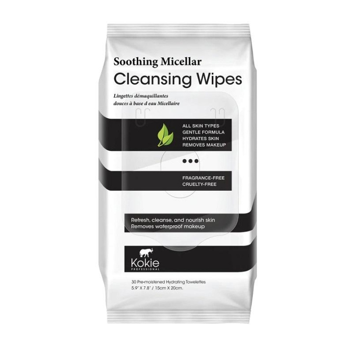 Kokie Cleasning Wipes 30pcs ryhmässä KAUNEUS JA TERVEYS / Meikit / Meikinpoisto @ TP E-commerce Nordic AB (C05087)