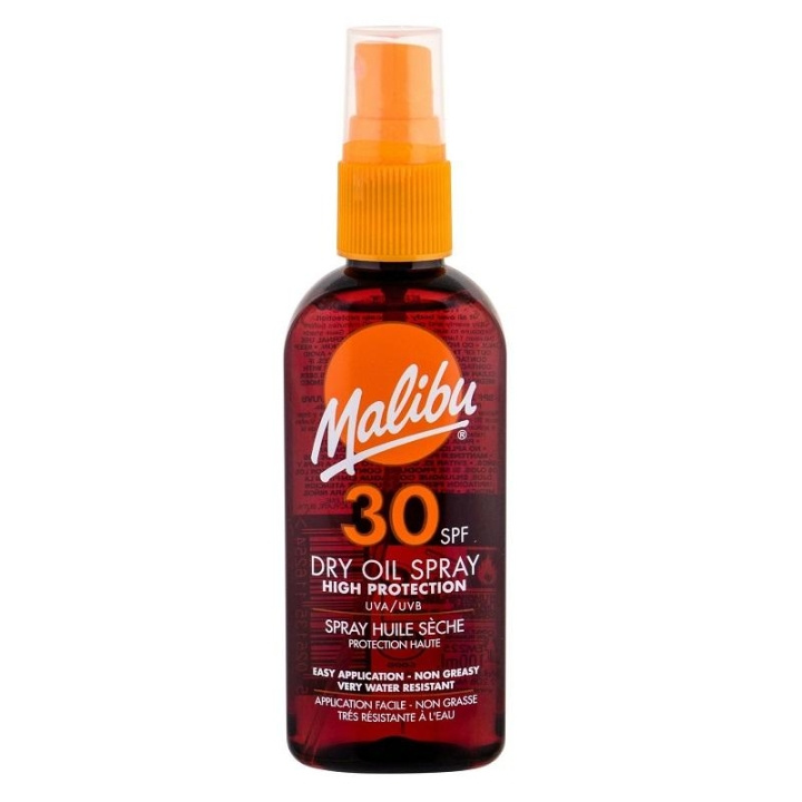 Malibu Dry Oil Spray SPF30 100ml ryhmässä KAUNEUS JA TERVEYS / Ihonhoito / Rusketus / Aurinkosuoja @ TP E-commerce Nordic AB (C05161)