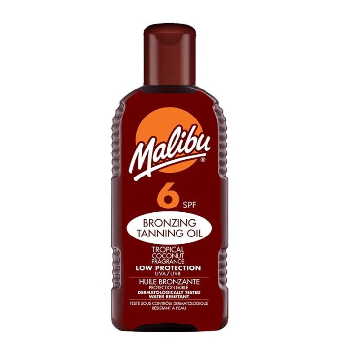 Malibu Bronzing Tanning Oil SPF6 200ml ryhmässä KAUNEUS JA TERVEYS / Ihonhoito / Rusketus / Aurinkosuoja @ TP E-commerce Nordic AB (C05169)