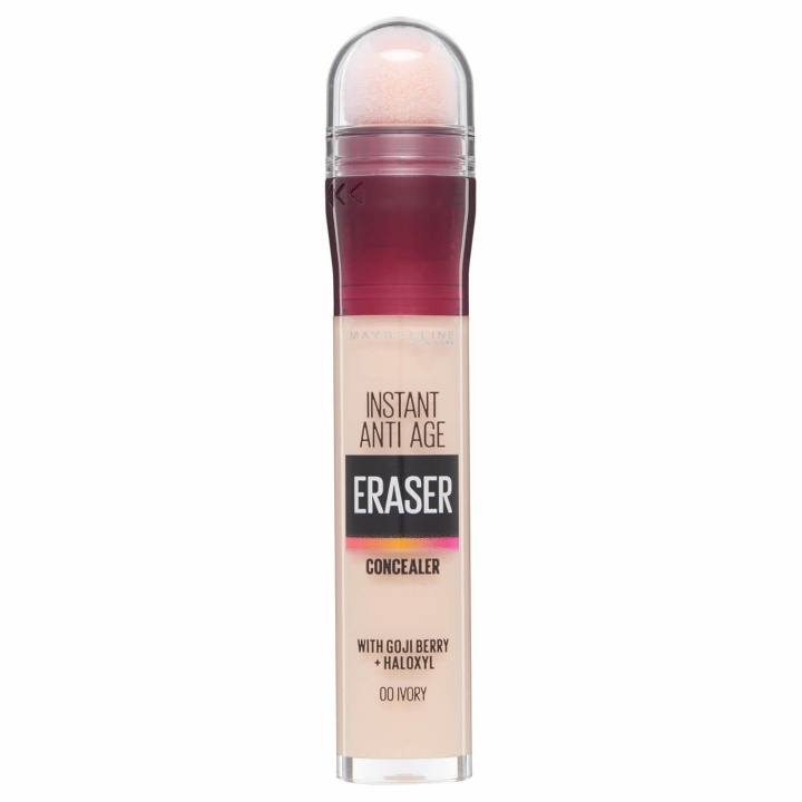 Maybelline Instant Anti Age Eraser Concealer - 00 Ivory ryhmässä KAUNEUS JA TERVEYS / Meikit / Meikit Kasvot / Peitevoide @ TP E-commerce Nordic AB (C05331)