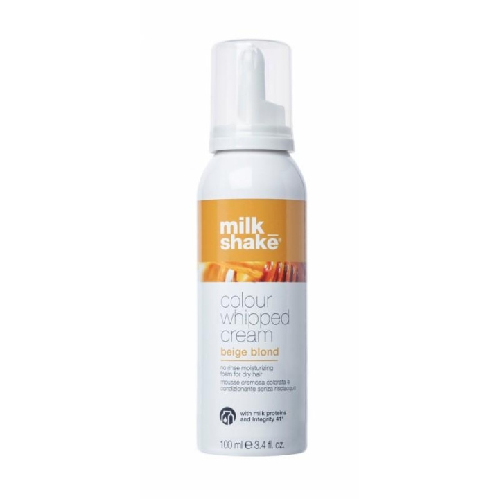 Milk_Shake Colour Whipped Cream Beige Blonde 100ml ryhmässä KAUNEUS JA TERVEYS / Hiukset &Stailaus / Hiustenhoito / Hiusväri / Hiusväri & Väripommi @ TP E-commerce Nordic AB (C05339)