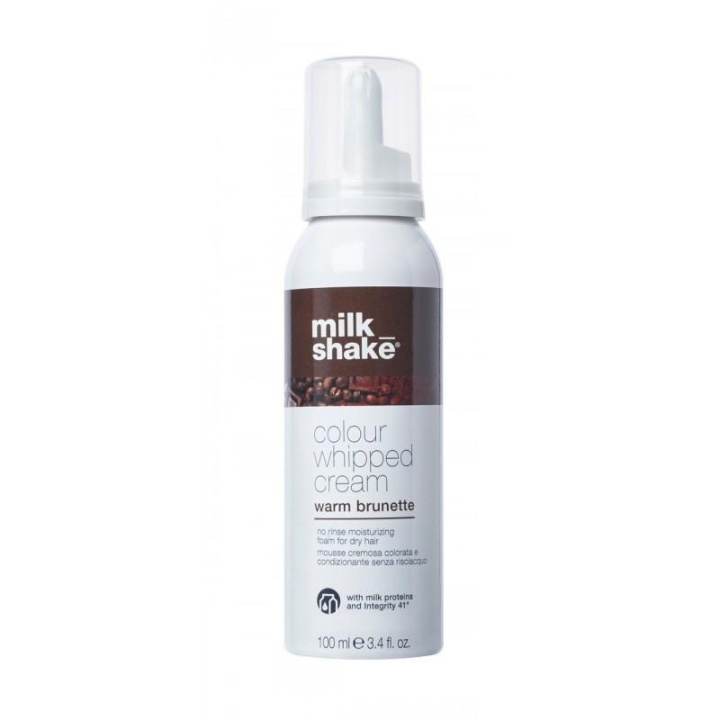 Milk_Shake Colour Whipped Cream Warm Brunette 100ml ryhmässä KAUNEUS JA TERVEYS / Hiukset &Stailaus / Hiustenhoito / Hiusväri / Hiusväri & Väripommi @ TP E-commerce Nordic AB (C05340)