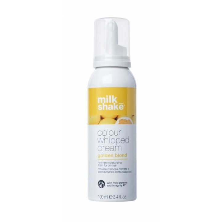 Milk_Shake Colour Whipped Cream Golden Blonde 100ml ryhmässä KAUNEUS JA TERVEYS / Hiukset &Stailaus / Hiustenhoito / Hiusväri / Hiusväri & Väripommi @ TP E-commerce Nordic AB (C05342)