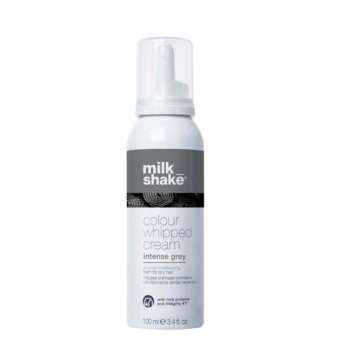 Milk_Shake Colour Whipped Intense Gray 100ml ryhmässä KAUNEUS JA TERVEYS / Hiukset &Stailaus / Hiustenhoito / Hiusväri / Hiusväri & Väripommi @ TP E-commerce Nordic AB (C05346)