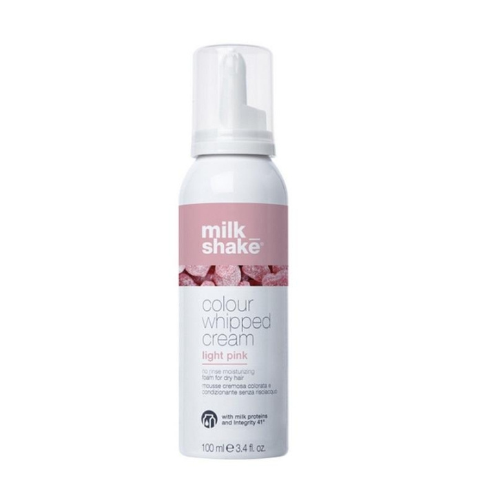 Milk_Shake Colour Whipped Light Pink 100ml ryhmässä KAUNEUS JA TERVEYS / Hiukset &Stailaus / Hiustenhoito / Hiusväri / Hiusväri & Väripommi @ TP E-commerce Nordic AB (C05348)