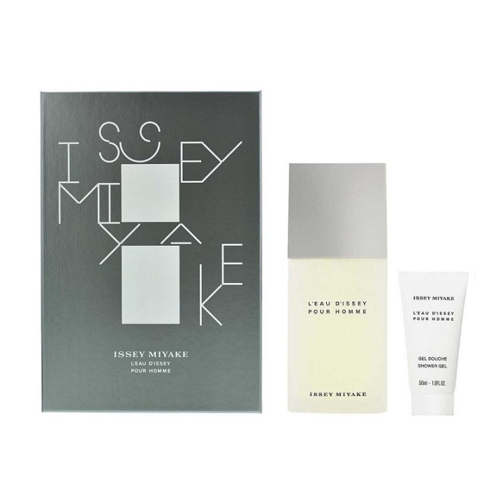 Giftset Issey Miyake L\'Eau D\'Issey Pour Homme Edt 75ml + Shower Gel 50ml ryhmässä KAUNEUS JA TERVEYS / Tuoksut & Parfyymit / Parfyymit / Miesten Tuoksut @ TP E-commerce Nordic AB (C05361)