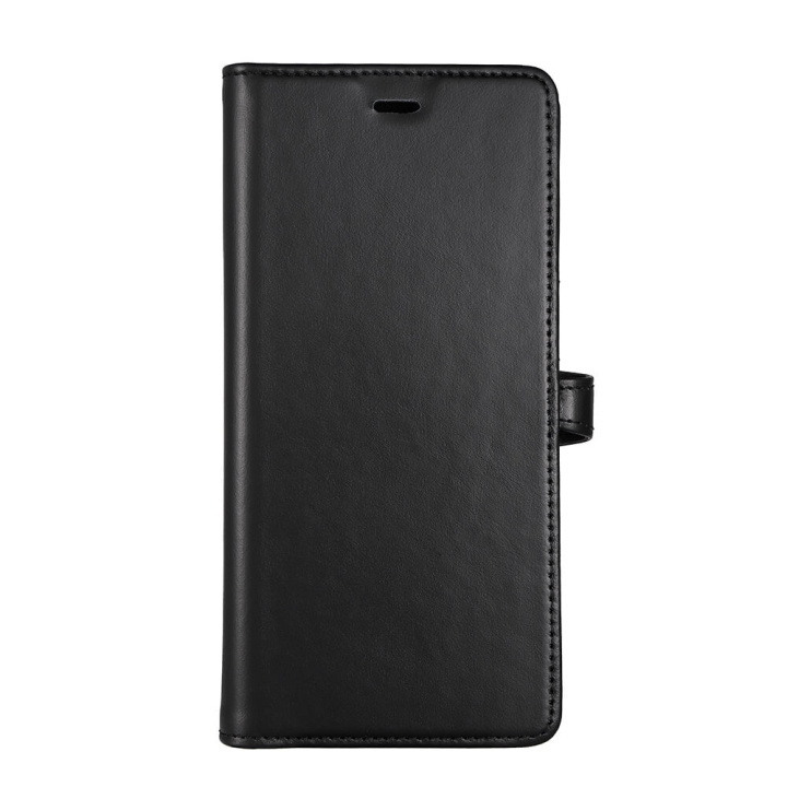 Buffalo 2in1 Wallet Leather 3 card Samsung S22 Ultra 3 card Black ryhmässä ÄLYPUHELIMET JA TABLETIT / Puhelimen suojakotelo / Samsung @ TP E-commerce Nordic AB (C05477)
