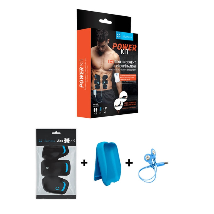 BLUETENS Electrodes ABS kit compatible with Classic ryhmässä URHEILU, VAPAA-AIKA JA HARRASTUS / Kuntoilutarvikkeet / Asennon tuki ja kuntoutus @ TP E-commerce Nordic AB (C05518)