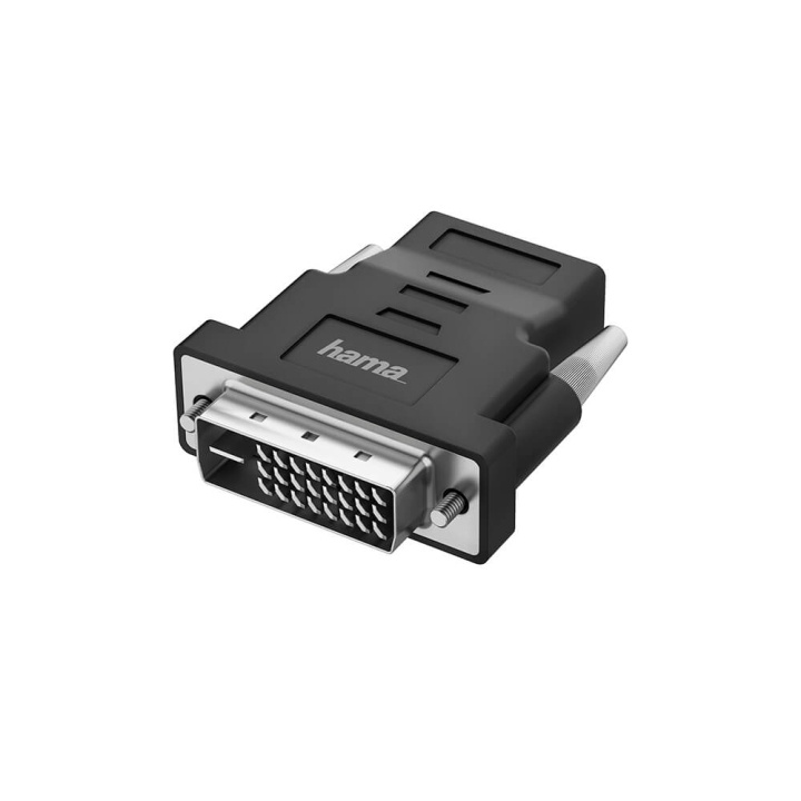 HAMA Adapter DVI-D - HDMI Ultra-HD 4K ryhmässä TIETOKOONET & TARVIKKEET / Kaapelit & Sovittimet / DVI / Sovittimet @ TP E-commerce Nordic AB (C05520)