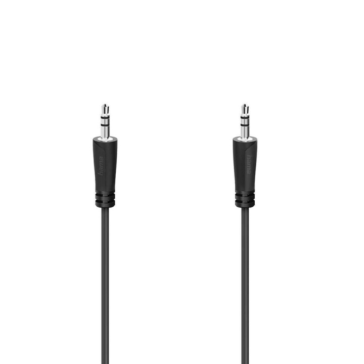 Hama Cable Audio 3.5mm-3.5mm 5.0m ryhmässä KODINELEKTRONIIKKA / Kaapelit & Sovittimet / Analoginen ääni / 3.5 mm @ TP E-commerce Nordic AB (C05523)