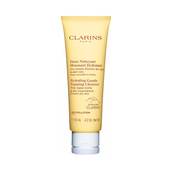 Clarins Hydrating Gentle Foaming Cleanser 125ml ryhmässä KAUNEUS JA TERVEYS / Ihonhoito / Kasvot / Puhdistus @ TP E-commerce Nordic AB (C05879)