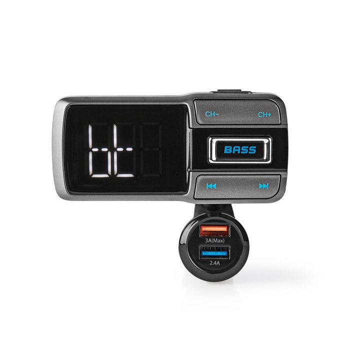 Nedis FM-lähetin Autoon | Joutsenkaula | Hands free - puhelut | 2.0 