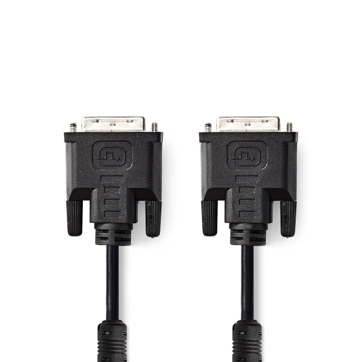Nedis DVI-kaapeli | DVI-I 24+5-Pin Uros | DVI-I 24+5-Pin Uros | 2560x1600 | Niklattu | 2.00 m | Suora | PVC | Musta | Kirjekuori ryhmässä TIETOKOONET & TARVIKKEET / Kaapelit & Sovittimet / DVI / Kaapelit @ TP E-commerce Nordic AB (C06059)