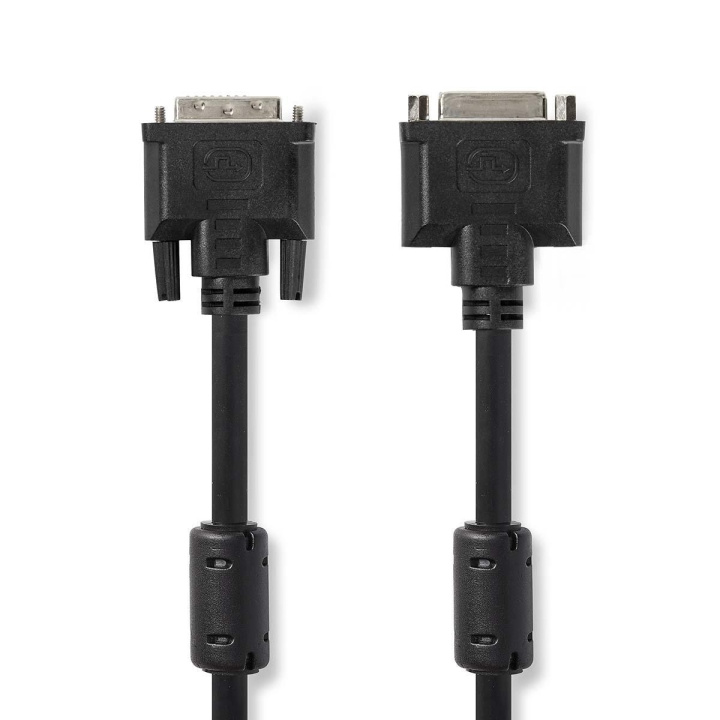 Nedis DVI-kaapeli | DVI-I 24+5-Pin Uros | DVI-I 24+5-Pin Naaras | 2560x1600 | Niklattu | 2.00 m | Suora | PVC | Musta | Muovipussi ryhmässä TIETOKOONET & TARVIKKEET / Kaapelit & Sovittimet / DVI / Kaapelit @ TP E-commerce Nordic AB (C06060)