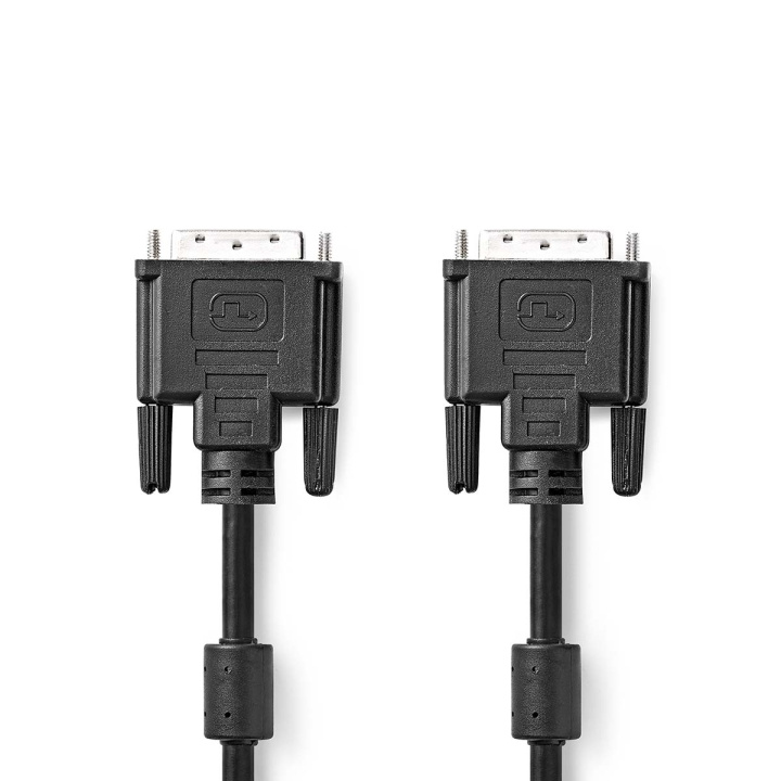 Nedis DVI-kaapeli | DVI-D 24+1-Pin Uros | DVI-D 24+1-Pin Uros | 2560x1600 | Niklattu | 3.00 m | Suora | PVC | Musta | Kirjekuori ryhmässä TIETOKOONET & TARVIKKEET / Kaapelit & Sovittimet / DVI / Kaapelit @ TP E-commerce Nordic AB (C06081)