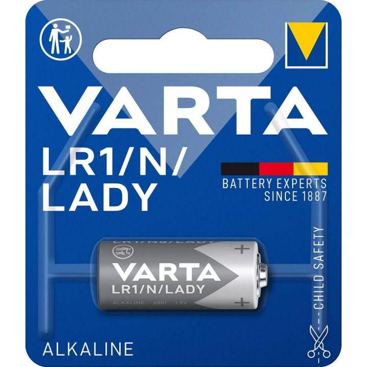 Alkaliparisto LR1 1.5 V 1 Kpl pakkaus ryhmässä KODINELEKTRONIIKKA / Paristot & Laturit / Akut / Muut @ TP E-commerce Nordic AB (C06085)