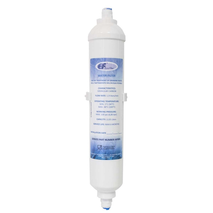 Euro Filter Water filter cartridge for refrigerator ryhmässä KOTI, TALOUS JA PUUTARHA / Kodinkoneet / Kahvikoneet ja tarvikkeet / Kapselit, suodatinpussit & Tarvikkeet @ TP E-commerce Nordic AB (C06178)