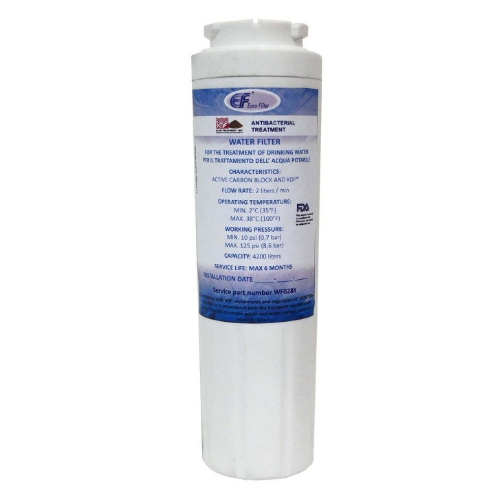 Euro Filter Water filter cartridge for refrigerator ryhmässä KOTI, TALOUS JA PUUTARHA / Kodinkoneet / Kodinkonetarvikkeet @ TP E-commerce Nordic AB (C06182)