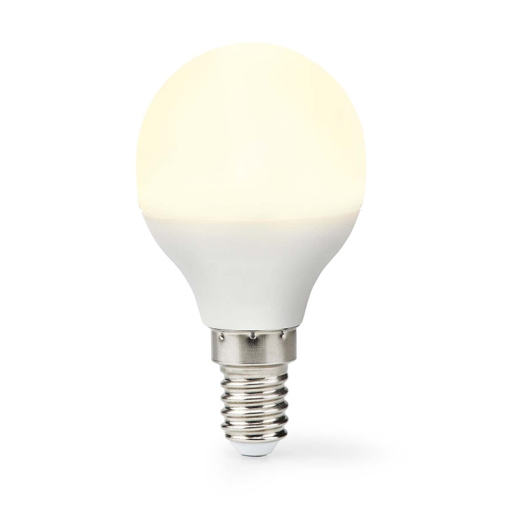 Nedis LED Lamppu E14 | G45 | 2.8 W | 250 lm | 2700 K | Lämmin Valkoinen | Huurrettu | 1 kpl ryhmässä KODINELEKTRONIIKKA / Valaistus / LED-lamput @ TP E-commerce Nordic AB (C06292)