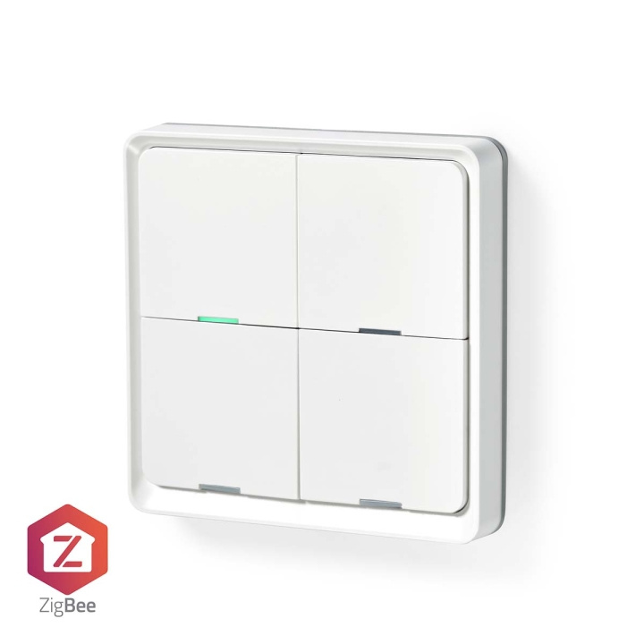 Nedis SmartLife Seinäkytkin | Zigbee 3.0 | Seinäkiinnitys | Android™ / IOS | Muovi | Valkoinen ryhmässä KOTI, TALOUS JA PUUTARHA / Älykodit / Älykodin järjestelmät @ TP E-commerce Nordic AB (C06331)