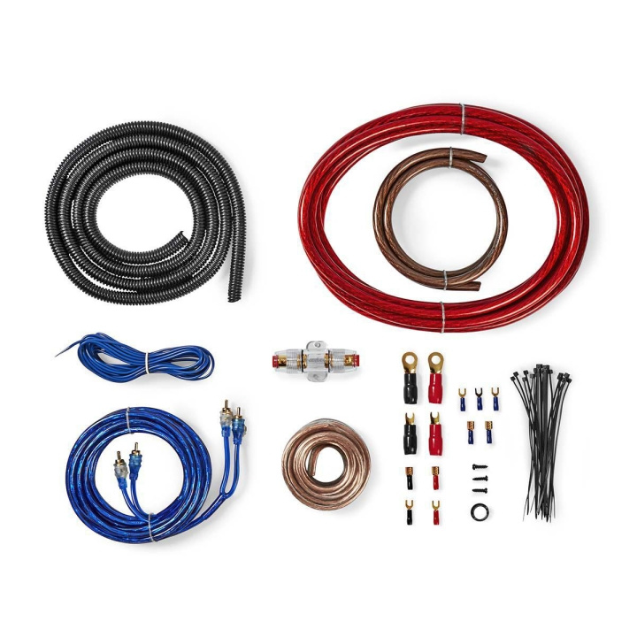 Nedis Auto Audio Liitäntäsarja | 1200 W | Kullattu | Pakkaus ryhmässä AUTO / Auton äänijärjestelmä & Multimedia / Kaapelointi @ TP E-commerce Nordic AB (C06350)