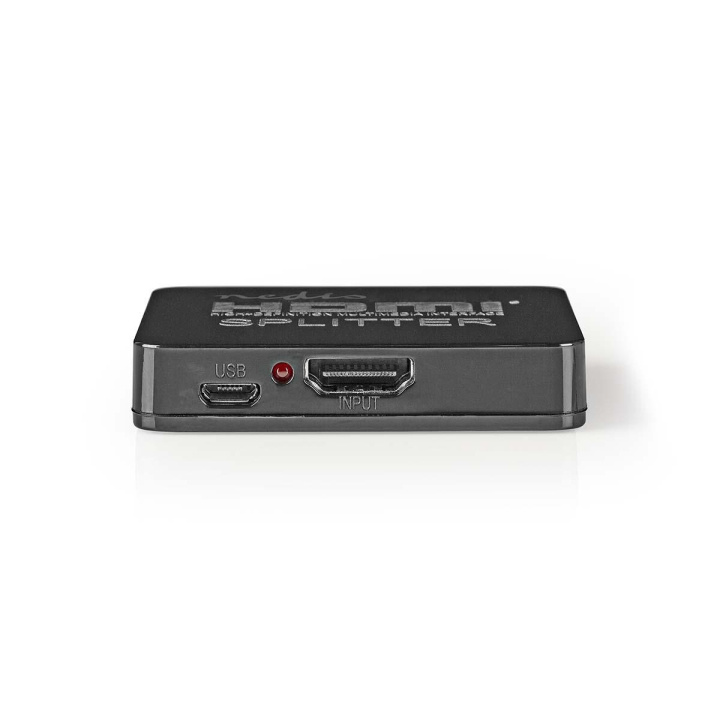 Nedis HDMI ™ Jakaja | 2-Porttinen port(s) | HDMI™ tulo | 2x HDMI™ lähtö | 4K@30Hz | 2.25 Gbps | ABS-Muovi / PVC | Musta ryhmässä KODINELEKTRONIIKKA / Kaapelit & Sovittimet / HDMI / Sovittimet @ TP E-commerce Nordic AB (C06351)