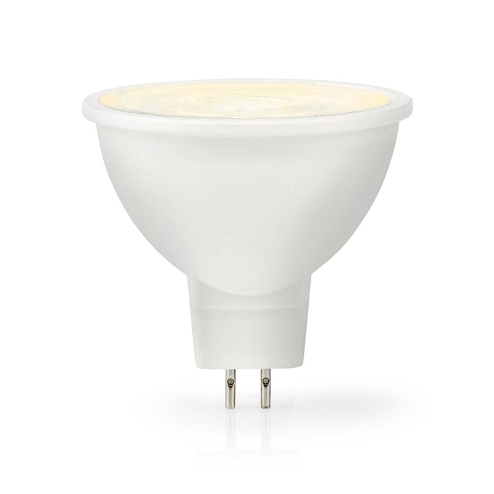 Nedis LED-Lamppu GU5.3 | Spot | 6.5 W | 550 lm | 2700 K | Himmennettävä | Lämmin Valkoinen | Kirkas | Pakkauksessa olevien lamppujen määrä: 1 kpl ryhmässä KODINELEKTRONIIKKA / Valaistus / LED-lamput @ TP E-commerce Nordic AB (C06544)