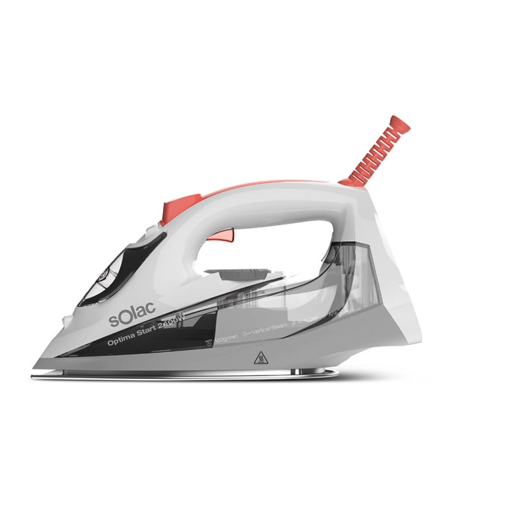 SOLAC Steam Iron Optima Start 2400W ryhmässä KOTI, TALOUS JA PUUTARHA / Vaatehuolto / Silitysrauta @ TP E-commerce Nordic AB (C06618)