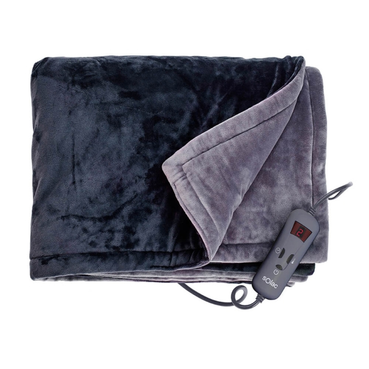 SOLAC Warming Blanket Reikiavik Single 150W ryhmässä KAUNEUS JA TERVEYS / Hieronta ja hyvinvointi / Lämpöpeitot @ TP E-commerce Nordic AB (C06623)