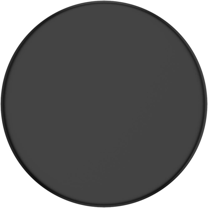 POPSOCKETS Basic Black Grip Jalustatoiminnolla Basic ryhmässä ÄLYPUHELIMET JA TABLETIT / Muut tarvikkeet / Popsockets @ TP E-commerce Nordic AB (C06625)