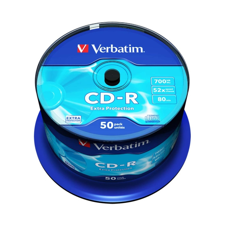 CD-R DataLife 52x 700MB Extra Protection 50 Pakata Kara ryhmässä KODINELEKTRONIIKKA / Tallennusvälineet / CD/DVD/BD-levyt / CD-R @ TP E-commerce Nordic AB (C06779)