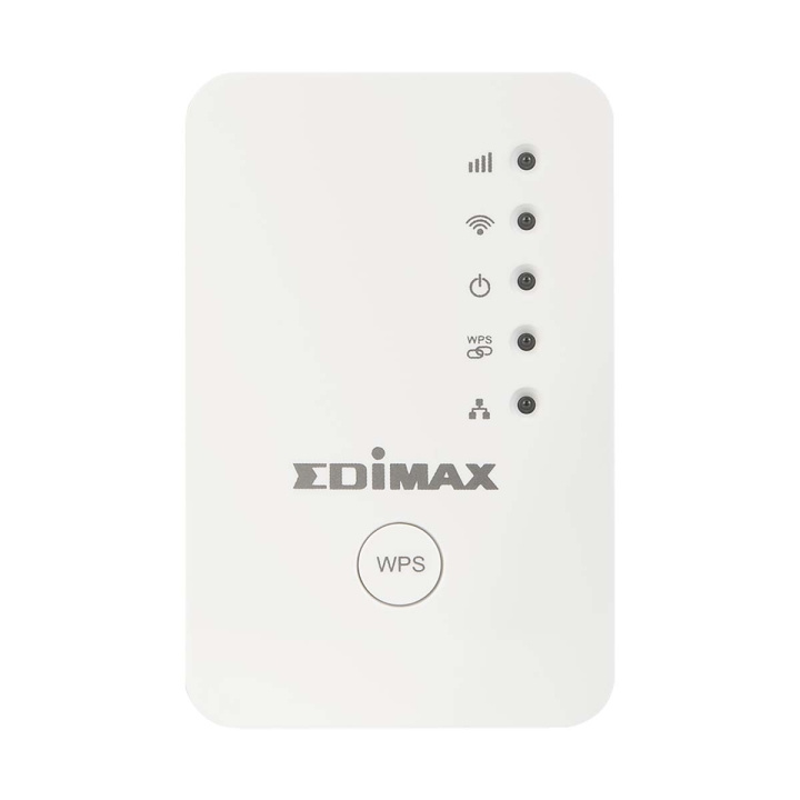 Edimax N300 Mini Wi-Fi Extender/Access Point/Wi-Fi Bridge valkoinen ryhmässä TIETOKOONET & TARVIKKEET / Verkko / Wifi-vahvistimet @ TP E-commerce Nordic AB (C06801)