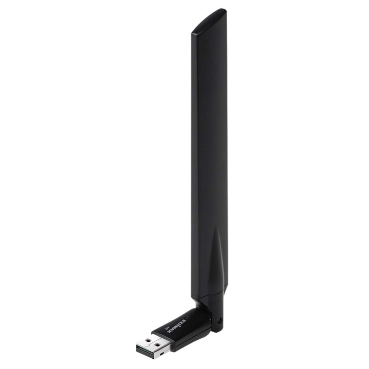 Edimax Langaton USB-sovitin AC600 2.4/5 GHz (Dual Band) Musta ryhmässä TIETOKOONET & TARVIKKEET / Verkko / Verkkokortti / Langaton USB @ TP E-commerce Nordic AB (C06803)