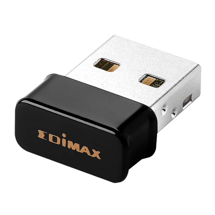 Edimax 2-in-1 N150 Wi-Fi & Bluetooth 4.0 Nano USB -sovitin 2,4 GHz musta ryhmässä TIETOKOONET & TARVIKKEET / Tietokonetarvikkeet / Bluetooth-sovittimet @ TP E-commerce Nordic AB (C06810)
