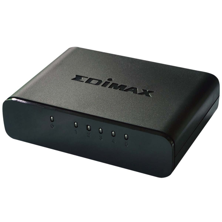 Edimax 5-porttinen 10/100 Mbit Fast Ethernet -pöytäkytkin ryhmässä TIETOKOONET & TARVIKKEET / Verkko / Kytkimet / 10/100/1000Mbps @ TP E-commerce Nordic AB (C06811)