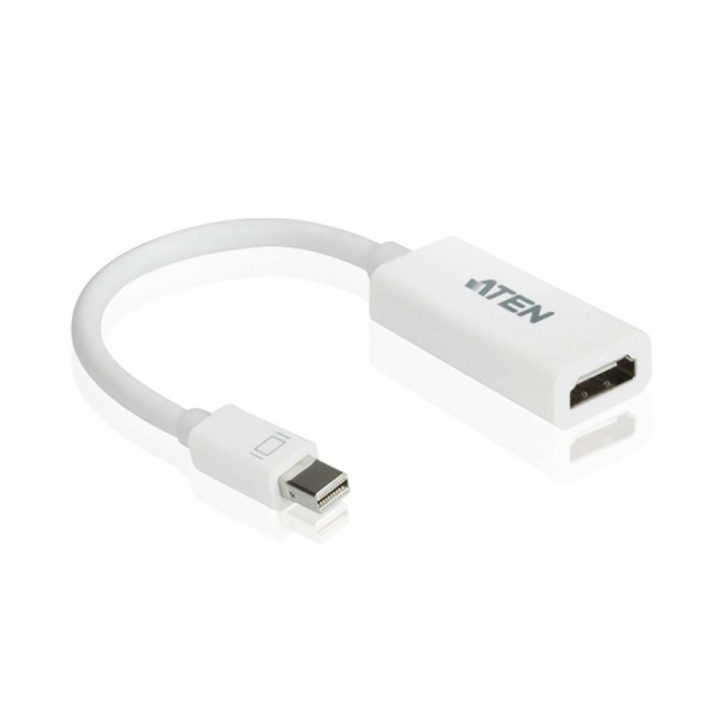 aten Mini DisplayPort Kaapeli Mini DisplayPort Uros - HDMI-Liitin 0.15 m Valkoinen ryhmässä TIETOKOONET & TARVIKKEET / Kaapelit & Sovittimet / DisplayPort / Kaapelit @ TP E-commerce Nordic AB (C06895)