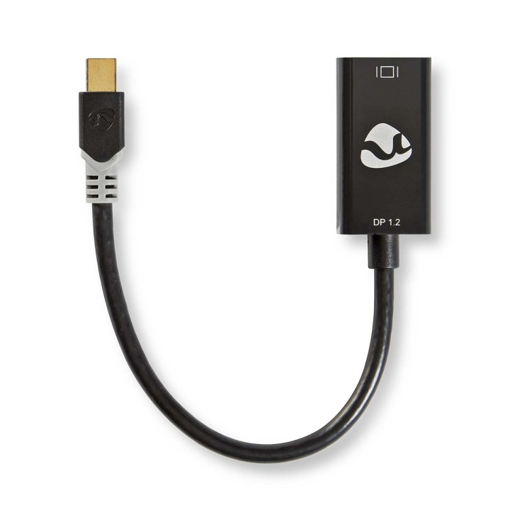 Mini DisplayPort kaapeli | DisplayPort 1.2 | Mini DisplayPort Uros | HDMI™ Ulostulo | 21.6 Gbps | Kullattu | 0.20 m | Pyöreä | PVC | Antrasiitti | Ikkunallinen laatikko ryhmässä TIETOKOONET & TARVIKKEET / Kaapelit & Sovittimet / DisplayPort / Sovittimet @ TP E-commerce Nordic AB (C06933)
