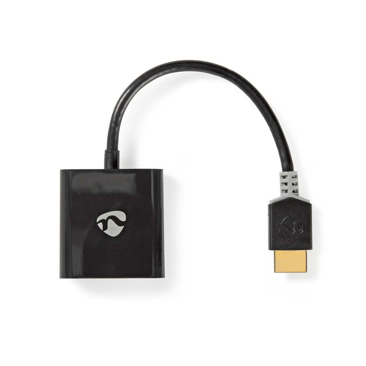 Nedis HDMI™ -sovitin | HDMI™ liitin | USB Micro-B naaras / VGA Naaras / 3.5 mm naaras | Kullattu | Suora | PVC | Antrasiitti | 1 kpl | Laatikko ryhmässä KODINELEKTRONIIKKA / Kaapelit & Sovittimet / HDMI / Kaapelit @ TP E-commerce Nordic AB (C06965)