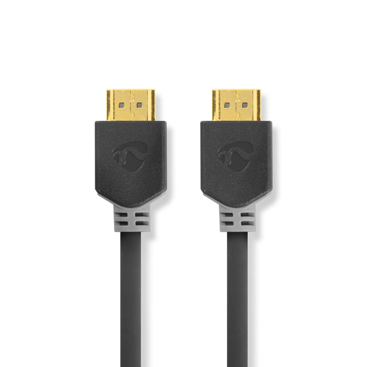 Nedis High Speed ​​HDMI ™ Kaapeli Ethernet | HDMI™ liitin | HDMI™ liitin | 4K@60Hz | ARC | 18 Gbps | 10.0 m | Pyöreä | PVC | Antrasiitti | Laatikko ryhmässä KODINELEKTRONIIKKA / Kaapelit & Sovittimet / HDMI / Kaapelit @ TP E-commerce Nordic AB (C06972)