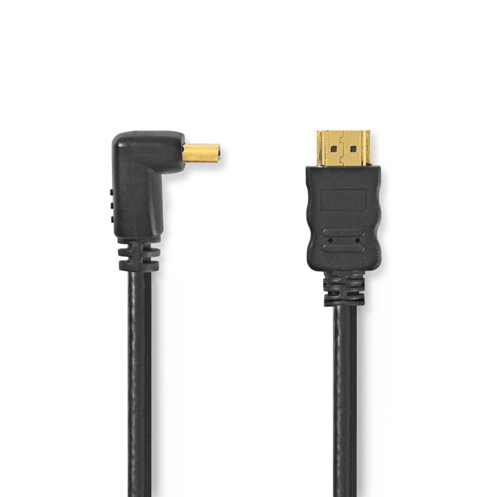 Nedis High Speed ​​HDMI ™ Kaapeli Ethernet | HDMI™ liitin | HDMI™ liitin | 4K@30Hz | 10.2 Gbps | 1.50 m | Pyöreä | PVC | Musta | Muovipussi ryhmässä KODINELEKTRONIIKKA / Kaapelit & Sovittimet / HDMI / Kaapelit @ TP E-commerce Nordic AB (C06988)