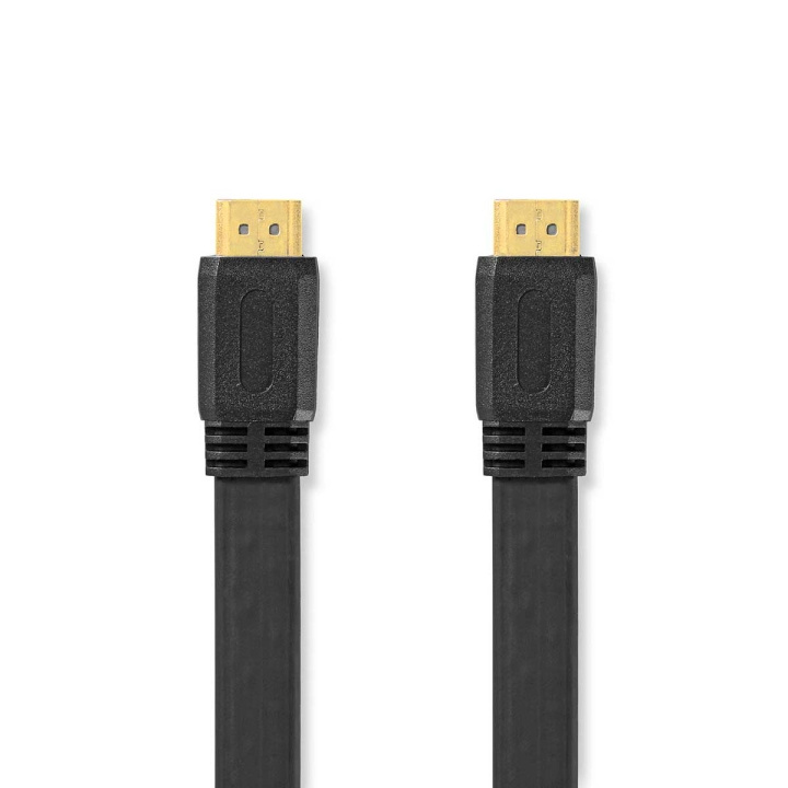 High Speed ​​HDMI ™ Kaapeli Ethernet | HDMI™ liitin | HDMI™ liitin | 4K@30Hz | 10.2 Gbps | 10.0 m | Litteä | PVC | Musta | Kirjekuori ryhmässä KODINELEKTRONIIKKA / Kaapelit & Sovittimet / HDMI / Kaapelit @ TP E-commerce Nordic AB (C06992)