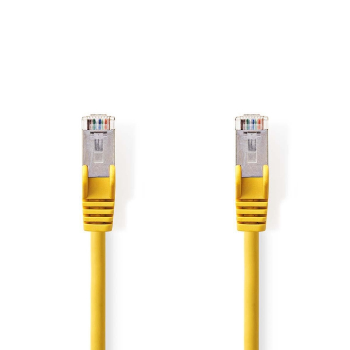 Cat 5e kaapeli | SF/UTP | RJ45 uros | RJ45 uros | 1.00 m | Pyöreä | PVC | Keltainen | Muovipussi ryhmässä TIETOKOONET & TARVIKKEET / Kaapelit & Sovittimet / Verkko / Cat5e @ TP E-commerce Nordic AB (C07146)