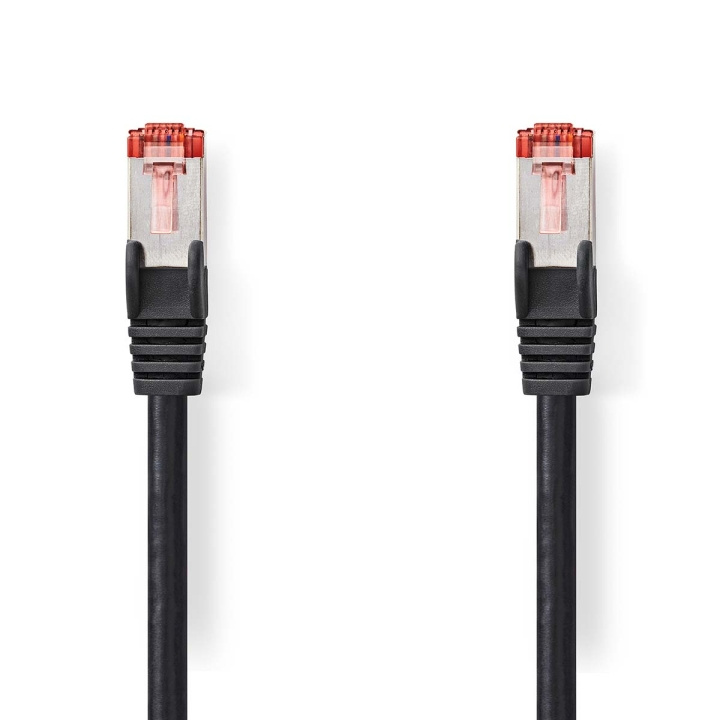 CAT6 Verkkokaapeli | RJ45 uros | RJ45 uros | S/FTP | 0.15 m | Pyöreä | LSZH | Musta | Kirjekuori ryhmässä TIETOKOONET & TARVIKKEET / Kaapelit & Sovittimet / Verkko / Cat6 @ TP E-commerce Nordic AB (C07182)