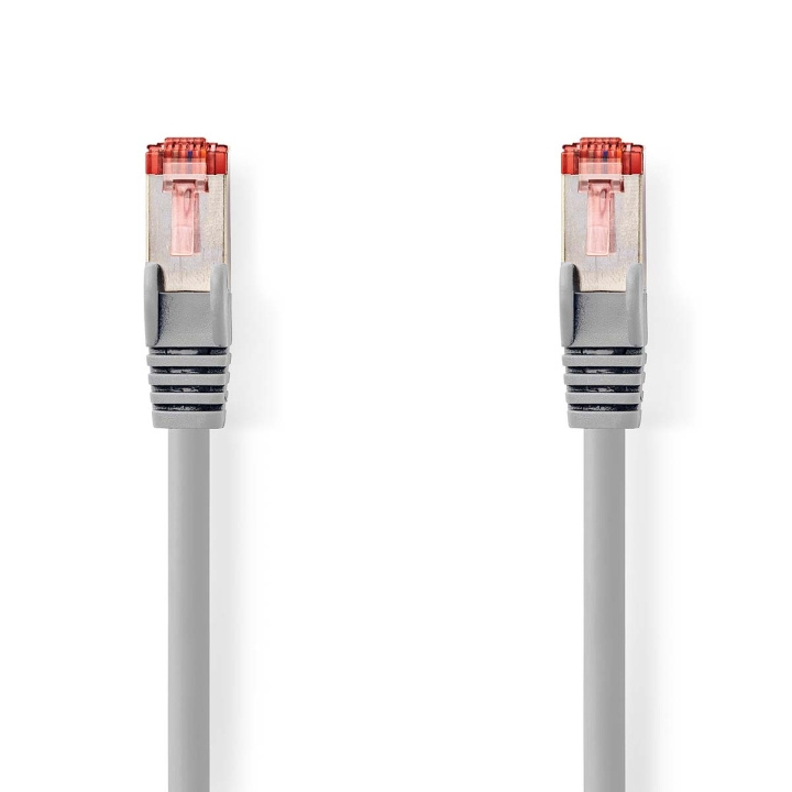 Cat 6 kaapeli | RJ45 uros | RJ45 uros | S/FTP | 0.15 m | Pyöreä | LSZH | Harmaa | Muovipussi ryhmässä TIETOKOONET & TARVIKKEET / Kaapelit & Sovittimet / Verkko / Cat6 @ TP E-commerce Nordic AB (C07195)