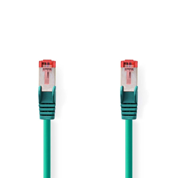 Cat 6 kaapeli | RJ45 uros | RJ45 uros | S/FTP | 0.15 m | Pyöreä | LSZH | Vihreä | Kirjekuori ryhmässä TIETOKOONET & TARVIKKEET / Kaapelit & Sovittimet / Verkko / Cat6 @ TP E-commerce Nordic AB (C07208)