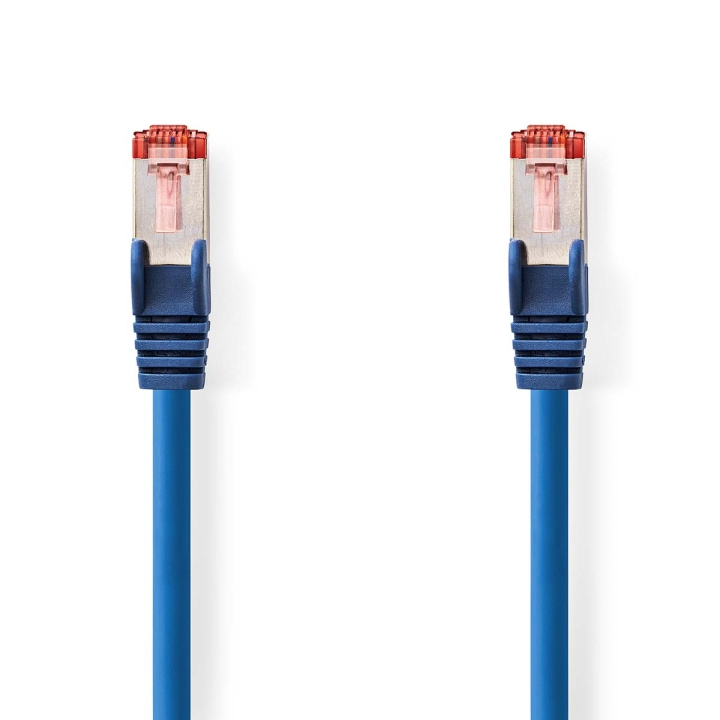 Cat 6 kaapeli | RJ45 uros | RJ45 uros | S/FTP | 0.15 m | Pyöreä | LSZH | Sininen | Muovipussi ryhmässä TIETOKOONET & TARVIKKEET / Kaapelit & Sovittimet / Verkko / Cat6 @ TP E-commerce Nordic AB (C07221)