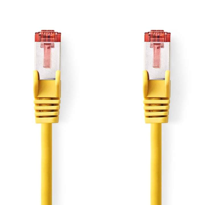 Cat 6 kaapeli | RJ45 uros | RJ45 uros | S/FTP | 0.25 m | Pyöreä | LSZH | Keltainen | Muovipussi ryhmässä TIETOKOONET & TARVIKKEET / Kaapelit & Sovittimet / Verkko / Cat6 @ TP E-commerce Nordic AB (C07302)